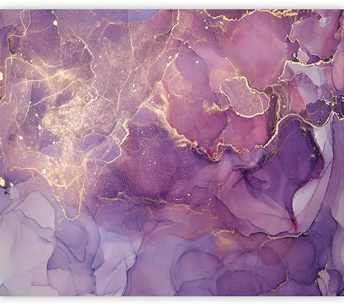 murando - Wall Mural Faux Marble 157x110 in / 400x280 cm - Non-Woven Wallpaper Fleece Wall Decor Photo Print Picture Image Design Home Wall Mural Faux Concrete Stone Abstract a-B-10100-a-a