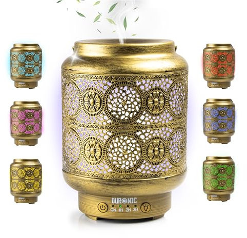 Duronic AD42 Aroma Diffuser, Diffuser mit 100 ml Wassertank, Diffusor für ätherische Öle, Raumduft als Lufterfrischer, Duftsprüher für Duftöl