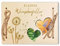 ZESABGE Geldgeschenke Geburtstag,Holzgeld kleines Geldgeschenke Verpackung,Personalisierte Love Geldkarte Geburtstag - Happy Birthday,Geburtstagskarte für Freunde Familie.