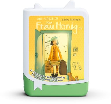 tonies Hörfigur für Toniebox, Book, Frau Honig - Band 1: Und plötzlich war Frau Honig da, Hörspiel für Kinder ab 8 Jahren, Spielzeit ca. 189 Minuten