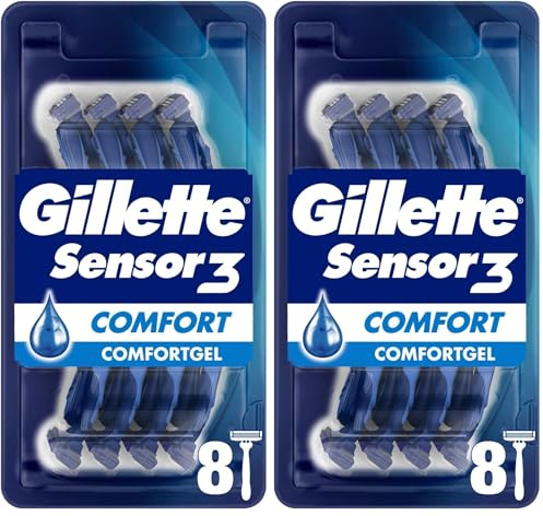 Gillette Sensor3 Comfort 8er SRP (Packung mit 2)