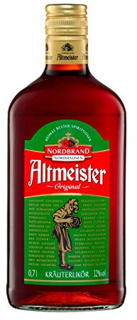 Altmeister Kräuterlikör, feinster Kräuterlikörgenuss mit einzigartigen Kräuteraromen, Zitrus, 0.7 l