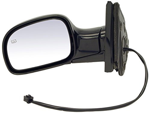 Dorman 955-1161 Driver Side Power Door Mirror - Heated / Folding Compatible with Select Chrysler / Dodge Models, Black
