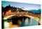 Magnettafel Ha'penny Bridge Memoboard Design Quer Metall Magnet Pinnwand Motiv Wand Stahl Küche Büro, Größe HxB: 37cm x 78cm