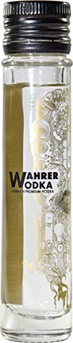 Wahrer Vodka (Bio) Fünffach destillierte Premium Vodka (1 x 50ml) - Craft Spirits Award Berlin 2018: Gold Best of Class Wodka aus Spitzen - Spirituosen - Manufaktur an der Grenze Hamburgs