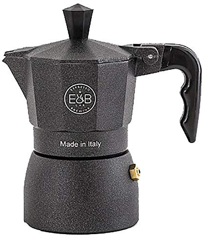 E&B Lab Moka Classic 1T Moka 1 Tazza per Piani a Gas Competition MokaFilter
