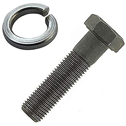 cyclingcolors Vite della Lama del Tosaerba con Rondella di Sicurezza, Filettatura 9.5mm 3/8 24UNF, 57mm