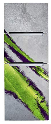 Fridge Door Wrap Vinyl Sticker - Skin Decor Front Refrigerator DecorationWallpaper Decal - Covering Freezer Art Peel and Stick Mural