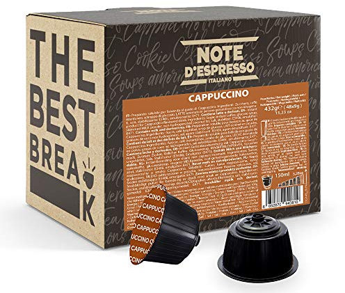 Note d'Espresso - Capuchino - Cápsulas compatibles con Cafeteras NESCAFE'* DOLCE GUSTO* - 48 caps