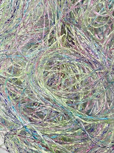 Tata Home Tenda Antimosche Fili Scooby Doo Multi Colori Trasparente per Porta Finestra Moschiera a Pannello Misura 100 x 220 cm con kit di ganci