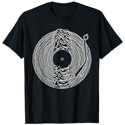 Unknown Pleasures Vinyl Record T-Shirt