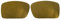 Remplacement oakley Gascan / 1,5 mm polarisé/facile à installer (k gold)