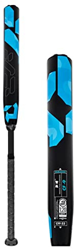 DeMarini Damen FP CF (-9) Schläger, weiß/blau, 34 25 oz