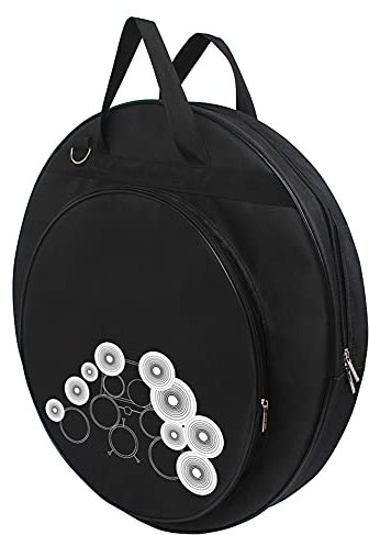 Beckentasche, Becken-Tragetasche, Drei Taschen, Trommel-Becken-Abdeckung Mit Tragegriff, Becken-Schutztasche Mit Abnehmbarem Trennwand-Schultergurt