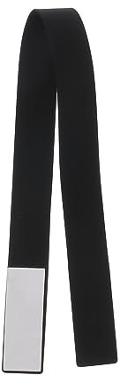 QUARKZMAN Téléphone Poignée Sangle Portable Poignet Sangle Silicone Élastique Cordon pour Téléphone Coque Noir 1pcs