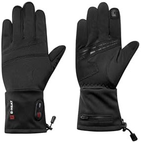 G-HEAT - Beheizbare Handschuhe Street - Gemischt - Winddicht - Wasserabweisend - Silikon Grip. Einsatzbereiche: Fahrrad, Stadtverkehr, Raynaud-Krankheit. Lieferung mit 1 Paar Akkus und Ladekabel.