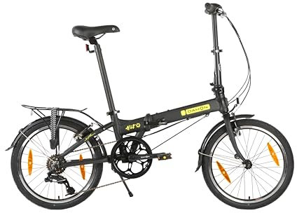 Dahon Unisex-Adult Hit Klappräder, matt Black, Uni