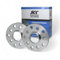 SCC Spurverbreiterungen Spurplatten 2x7mm 5x108-5x114,3 12333 kompatibel mit Mazda 3 5 6 626 Mx-5 Mx-6 Tribute Xedos