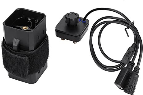 18650 Waterproof Battery Pack Case with USB DC Double Interface, Perfect Cover for Bicycle Bike Lamp