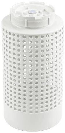 WSEYU Inground Worm Farm Composter, Outdoor In-Ground Worm Compost Bin for Raised Garden Beds and Yards, In Ground Worm Composting Bin 2 Gallons for Recycling Scraps, 6.3x6.3x12, BPA Free, White