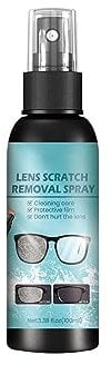 Lens Scratch Remover Spray,Glasses Lens Scratch Repair Spray,Glass Scratch Remover,Cleaner Spray for Eyeglass Scratch,Spray Cleaning for Glasses and Lenses,Glasses Scratch Remover & Glasses Cleaner