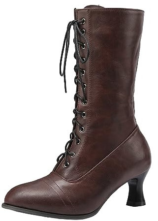 Stivali Motocross Stivali da Donna al Ginocchio Stivali Donna Estivi Traforati Stivaletti Donna Tacco Texani Beige Stivali Alti con Tacco A Spillo Stivali Bianchi Donna
