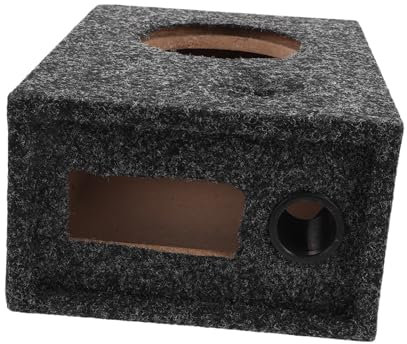 BUGUUYO Auto Subwoofer Box Ultradünnes Gehäuse Mit Tieftöneröffnungen Kompatibel Mit Vielen Fahrzeugmodellen DIY Geeignet Für Verbesserten Klang Und Platzsparende Installation
