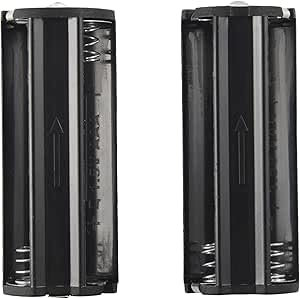 2 Pcs Black Battery Holder For 3 X 1.5 V AAA Batteries Flashlight Torch Batteries, Accumulators and Accessories