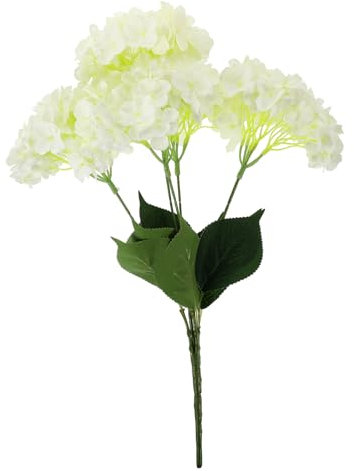 FUNOMOCYA hortensias Artificiales Artificial Flowers Wedding Decoration Decoración Interior Decorativo Gigante Azul decoración de hortensias decoración de la Sala de Estar el plastico