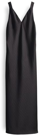 someday Damen Midikleid | Satinkleid QOVA Graphic mit minimalistischem Print Ocean, 38