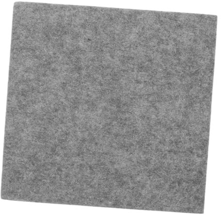 Milisten 20x20x5.2cm Speaker Sound Absorber Pad Low-frequency Diffuser Base Grey Monitor Noise Dampening Panel for Room Soundproofing and Floor Speaker Stabilizer