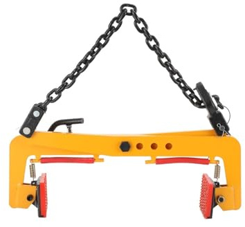 Heavy Duty Marble Stone Glass Vertical Plate Lifting Clamp Material Lifter Powerful Gripping Ability(12 inch)