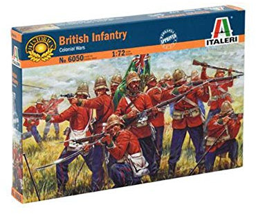 Italeri ITA6050 510006050-1:72 Zulu Wars Model kit, Brown