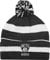adidas Brooklyn Nets NBA Striped Multi Color Pom Cuffed Knit Hat
