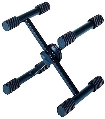 QUIK LOK QL322 Micro X Desktop Stand for 25 and 49 Note Keyboards, Maximum Load 45 kg, Weight 1.4 kg, Black