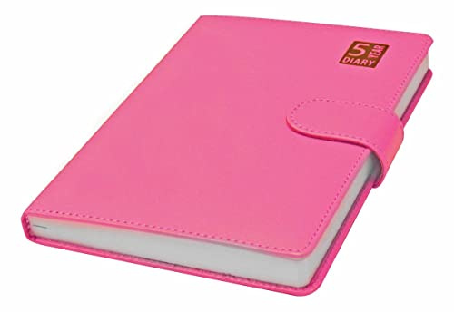 Pink 5 Year Perpetual A5 Diary, Perpetual Calendars and Diaries, Gift