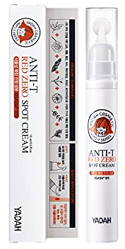 YADAH Anti-T Red Zero Spot Cream 15ml for Quick Blemish Cooling Soothing