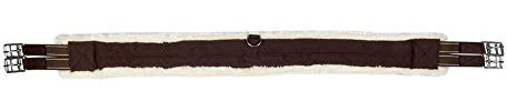 HKM Teddy Sattelgurte Braun/Cream One Size