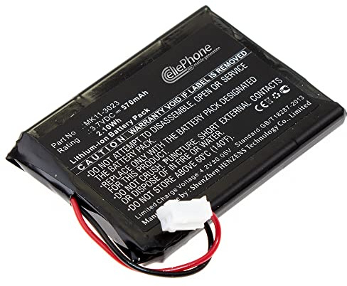 cellePhone Akku Li-Ion kompatibel mit Sony Playstation PS3 Wireless QWERTY Keypad CECHZK1JP CECHZK1UC (Ersatz für MK11-3023)