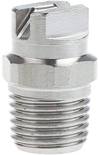 POFET Hochdruckreiniger Oberflächenreiniger Düse Hochdrucksprühdüse Hochdruck Für Wasser Besen Und Unterbodenreiniger, 65 Grad, 1.1mm Öffnung Sprühspitze, 1/4'' Gewindeanschluss