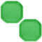2X Premium Quality Plastic Small Mixing Tray (Lime Green) for Cement Mortar and Sand Plastering / 70 cm x70 cm/for Home, Garden, Construction.