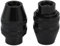 Treki 2 Piezas Portabrocas Sin Llave 4486 Portabrocas 0.4-3.2mm Mini Portabrocas de Cierre Rápido para Amoladora Eléctrica Herramientas Giratorias
