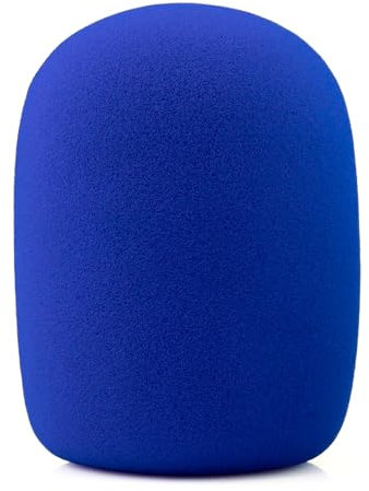 LEFXMOPHY Podmic Windschutz für Rode Pod Mikrofon, USB-Pop-Filter, Procaster Podcaster NT1, NT1-A, NT2-A, NT-USB K2, NT1000, NT2000, Ersatz-Schaumstoffabdeckung, WS2, blaue Mikrofonabdeckungen