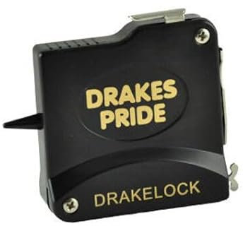 DRAKES PRIDE BLACK 10FT DRAKELOCK STEEL BOWLS TAPES/MEASURE**