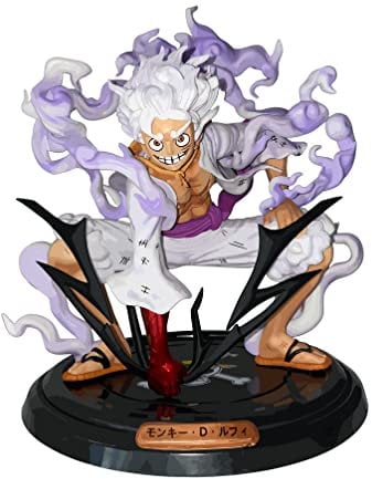 Anime Monkey D. Ruffy Gear 5 Figur | (22cm) Wano Kuni Arc, Joy Boy, Sonnengott Nika