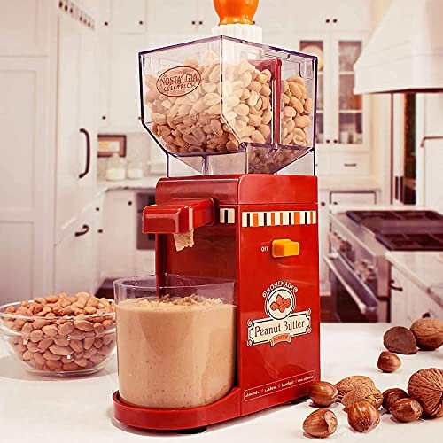 110V-220V Home Peanut Butter, Almonds Peanut Butter Maker Machine Electric Grinding Mechanism Food Processor for Coffee Grinder Machine Grinder Cashew Butter Machin