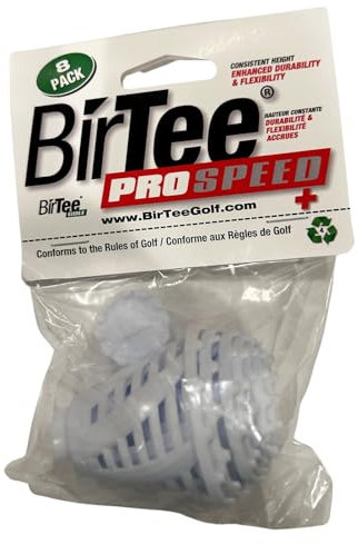 BirTee PROSPEED+ Golf-Tees, weiß, 8 Sizes