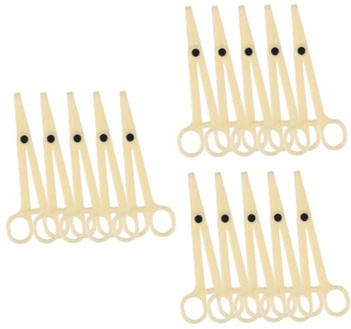 Didiseaon 15 Pz forcipe circolare perforante accessori per piercing pinze per il corpo pinza piercing pinza per pinze da per giunti Monouso a becchi tondi suite