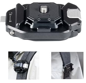 EACHSHOT FALCAM F38 Quick Release Kit for Backpack V2 with Locking Gasket Compatible with Standard ARCA - Swiss Sizes, Bearing 30kg-New Version