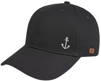 SCHIETWETTER Unisex Erw. Baseballcap Anker, Schirmmütze, Sonnenschutz, 100% Baumwolle
